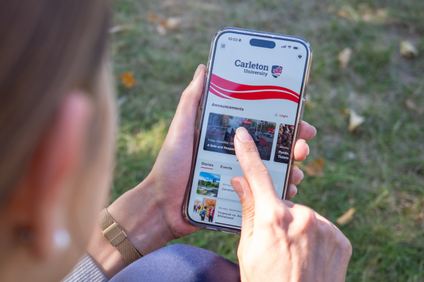 Photo for the news post: Carleton Mobile App Update