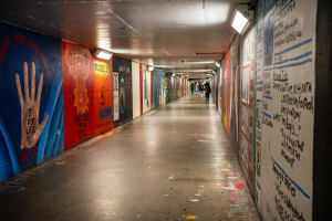 Tunnel Work Near Teraanga Commons