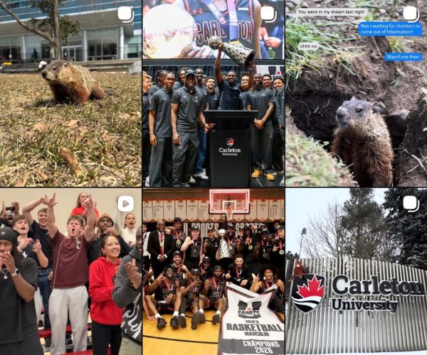 MyCarletonU Instagram feed images