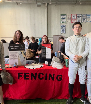 The Fencing club at the CUSA Club EXPO 2026.